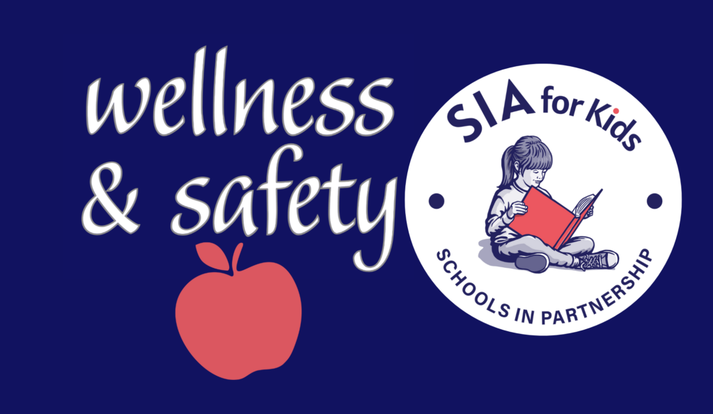 Wellness and Safety - Schools Insurance Authority masthead with SIA for Kids Schools in Partnership logo