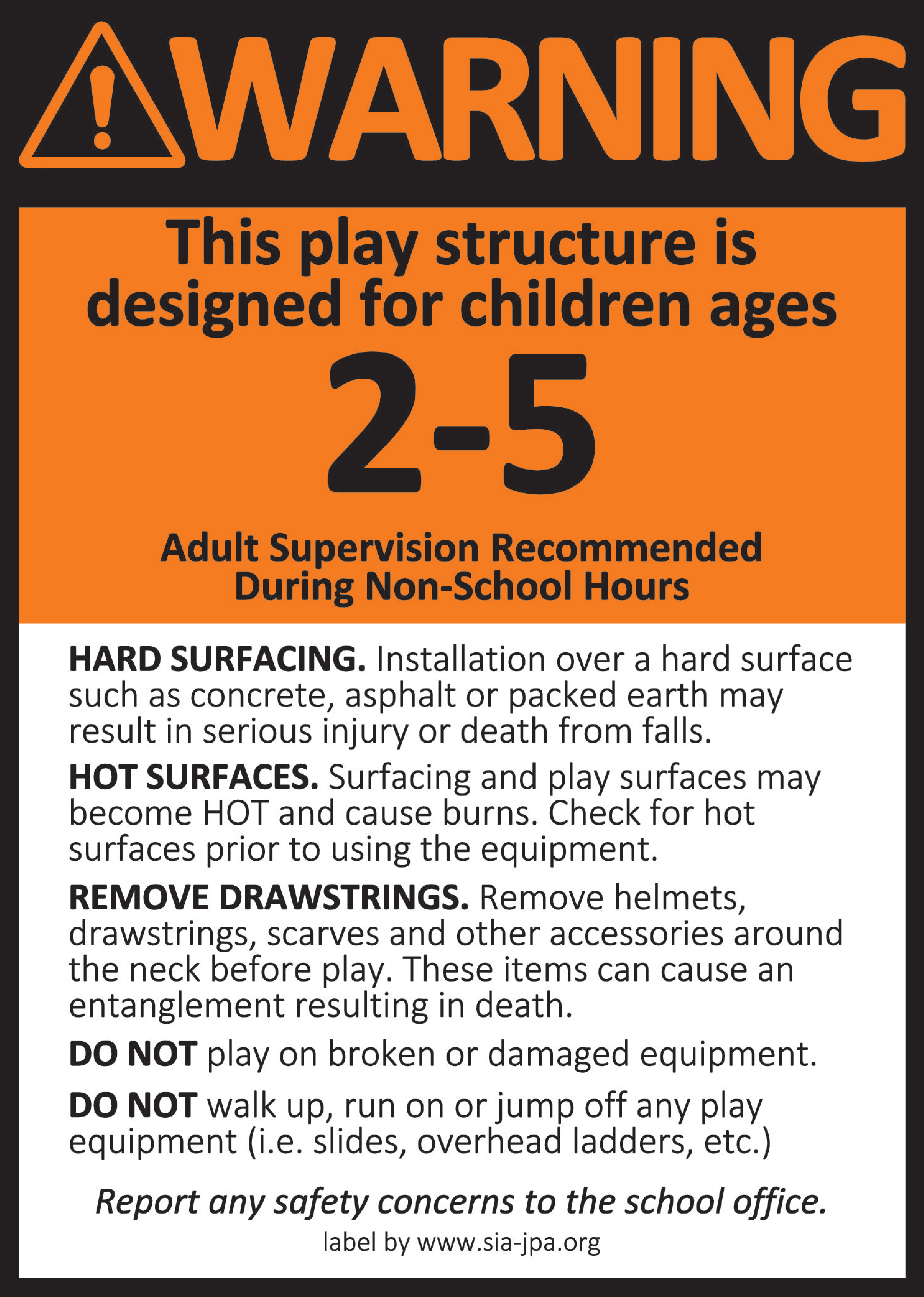 play structure 2-5 sticker