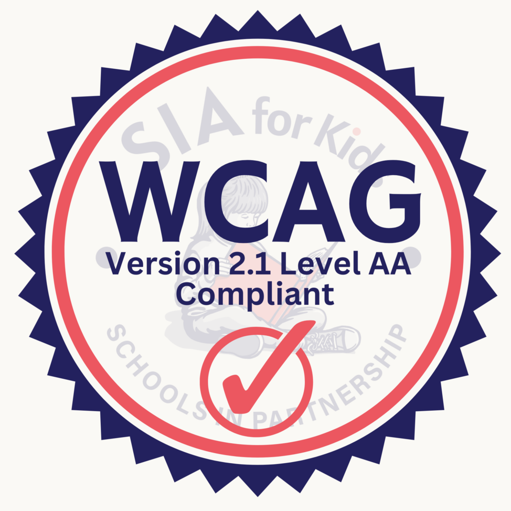 WCAG Version 2.1 Level AA Compliant certification seal.
